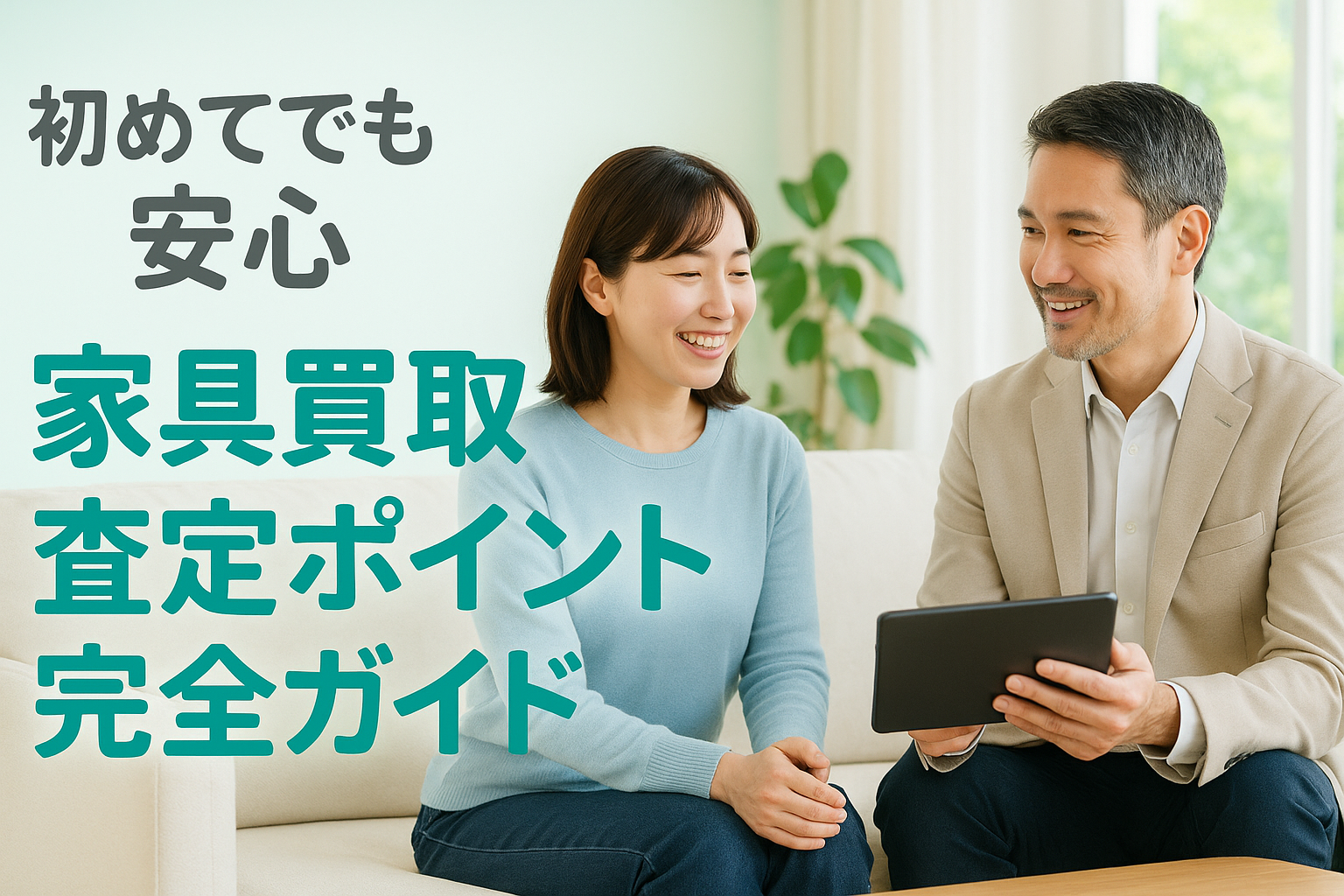 家具買取が初めてでも安心！査定ポイント完全ガイド